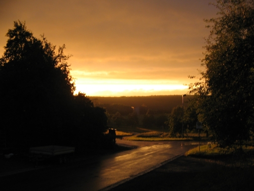Sonnenuntergang in Rothenlachen
